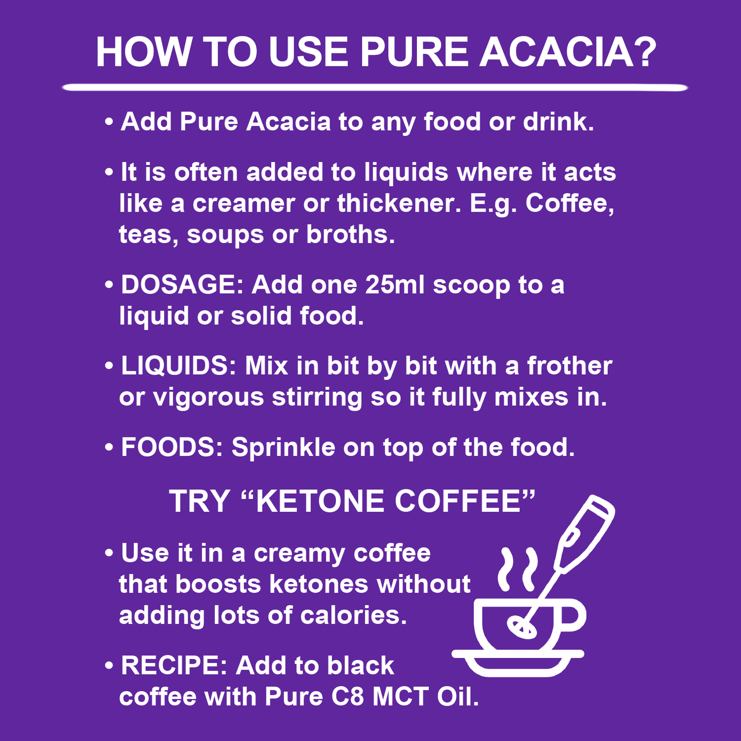 Ketosource Pure Akazie