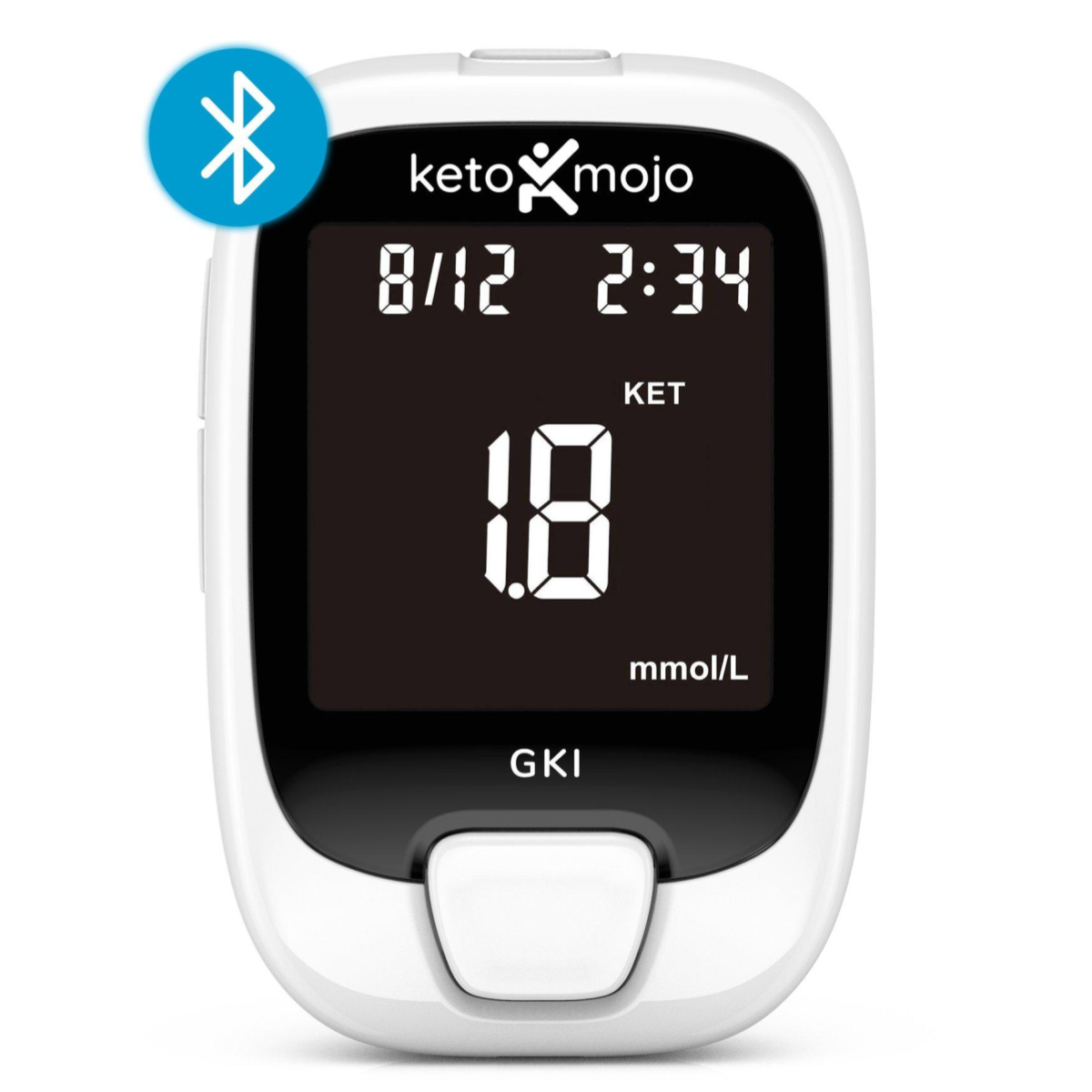 Keto-Mojo GKI-Bluetooth-Blutzucker- und Ketonmessgerät – BASIC STARTER KIT