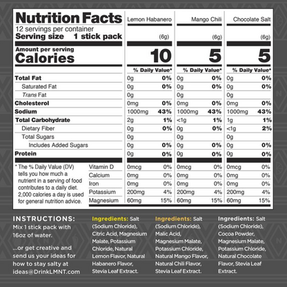 LMNT lädt Elektrolyte auf